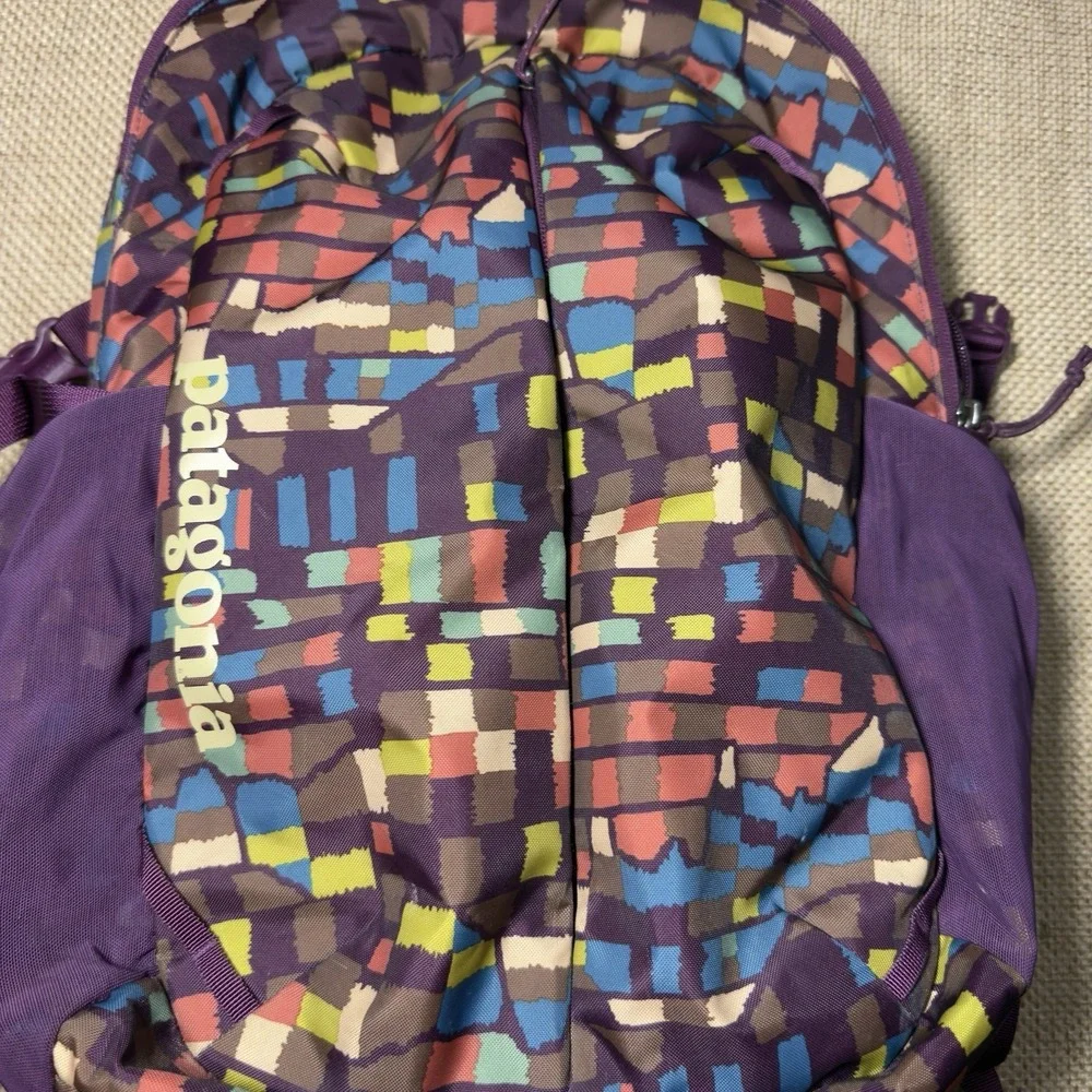 Patagonia Refugio Backpack Fitz Roy‎ Patchwork Daypack Removable Laptop Sleeve